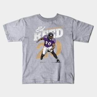 Ed Reed Baltimore Retro Kids T-Shirt